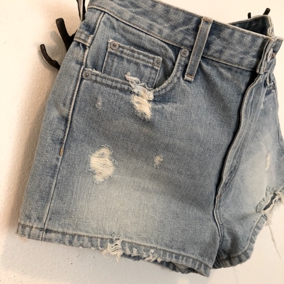 Tularosa x Revolve High Waist Jean Shorts - Picture 5 of 10